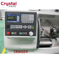 Máquina de torno CNC industrial con Live Tools CNC CK6432A